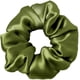 thumbnail image 2 of LILYSILK Gomas para el cabello de seda para prevenir el encrespamiento y la rotura, 100% seda de morera, sin daños, soportes de cola de caballo de seda elástica, 1 pieza, verde oscuro, 2 of 4