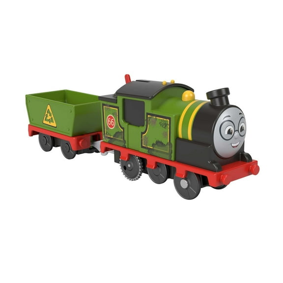 Thomas and Friends Whiff Toy Train, Battery-Powered Motorized Train Engine and Cargo Car for Preschool Pretend Play