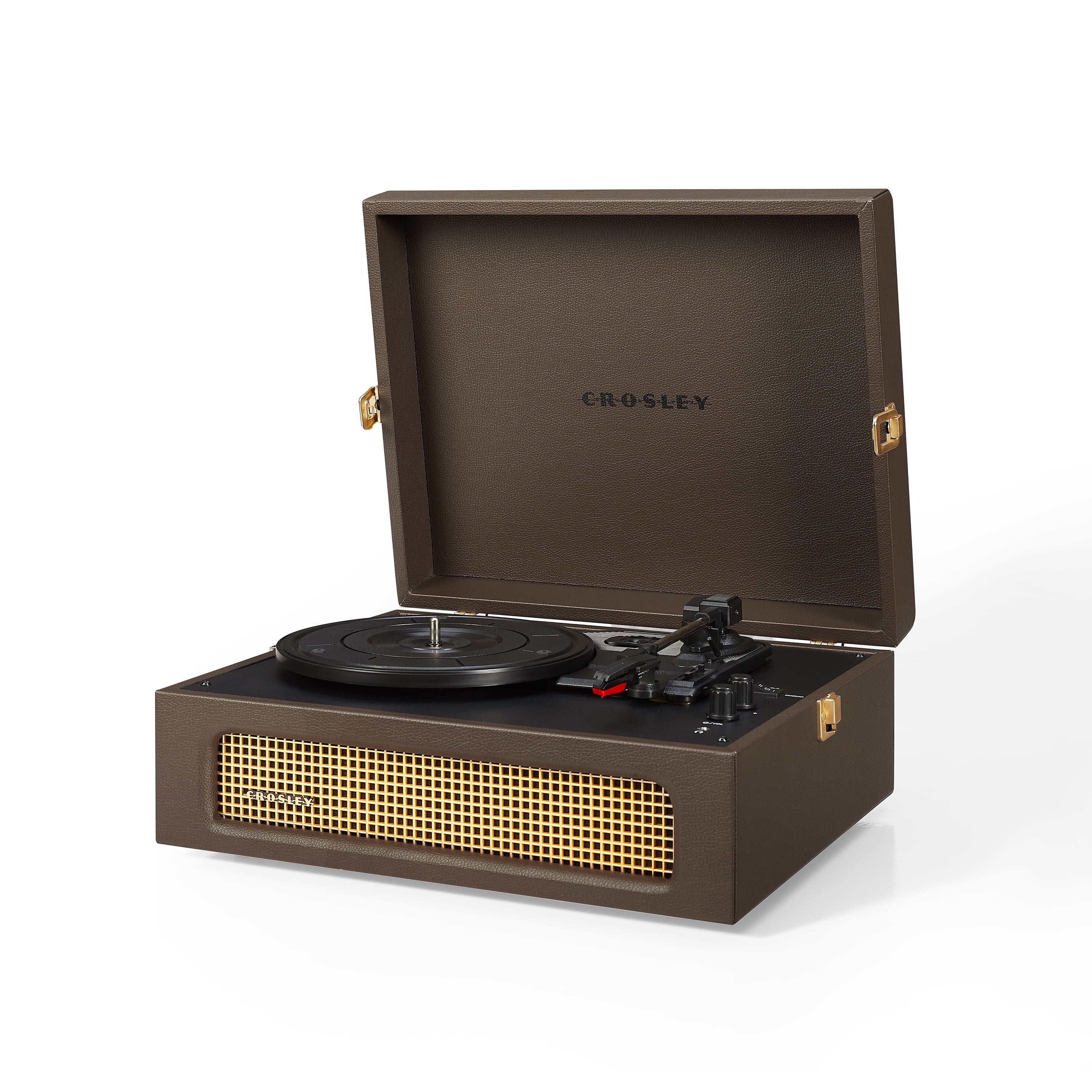 Crosley Voyager Record Player with Speakers and Wireless Bluetooth - Audio Turntables