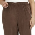 thumbnail image 4 of Alfred Dunner Womens Plus-Size Classic Corduroy Elastic Waist Short Length Pant, 4 of 4