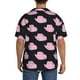 thumbnail image 3 of Fotbe Cowboy Hat Camisa Estampada de Manga Corta para Hombre, Casual de Verano, Estilo Playero, Sin Arrugas-Medium, 3 of 5
