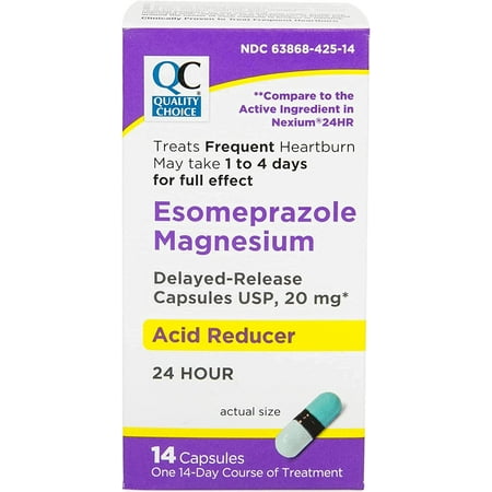 Esomeprazole 20 mg Acid Reducer 14 ct