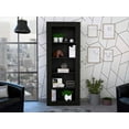 thumbnail image 5 of Nmkwnr 5 Shelf Storage Stand Bookcase Bookshelf for Home, Office, Black, 5 of 6