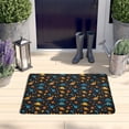 thumbnail image 2 of DarkBlue Dinosaurs Pattern Flannel Non Slip Door Rugs,Washable Door Mats Indoor,Decorative Door Mats,Dirt-Resistant and Absorbent Doormat for Entrance,Bedroom,Kitchen,Bathroom,23.5x16in(60x40cm), 2 of 5