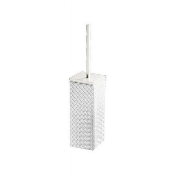 Nameeks 6733 Gedy Free Standing Toilet Brush Holder - White