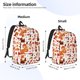 thumbnail image 2 of Disketp Autumn Gnome Mochila de Lona Estampada, Mochila Escolar de Viaje Ligera para Estudiantes y Portátil-Small, 2 of 5