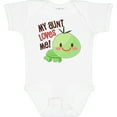 thumbnail image 3 of Inktastic My Aunt Loves Me Cute Turtle Boys or Girls Baby Bodysuit, 3 of 5