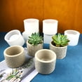 thumbnail image 4 of Small Flower Pot Silicone Mold Succulents Concrete Flower Pot Vase Plaster Cement Clay Mold Plant Holder Mold, 4 of 8