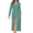 Celadon Green, variant on Womens Robes Lightweight Soft Knit Bathrobe Full Length Sleepwear with Pockets Ladies Loungewear