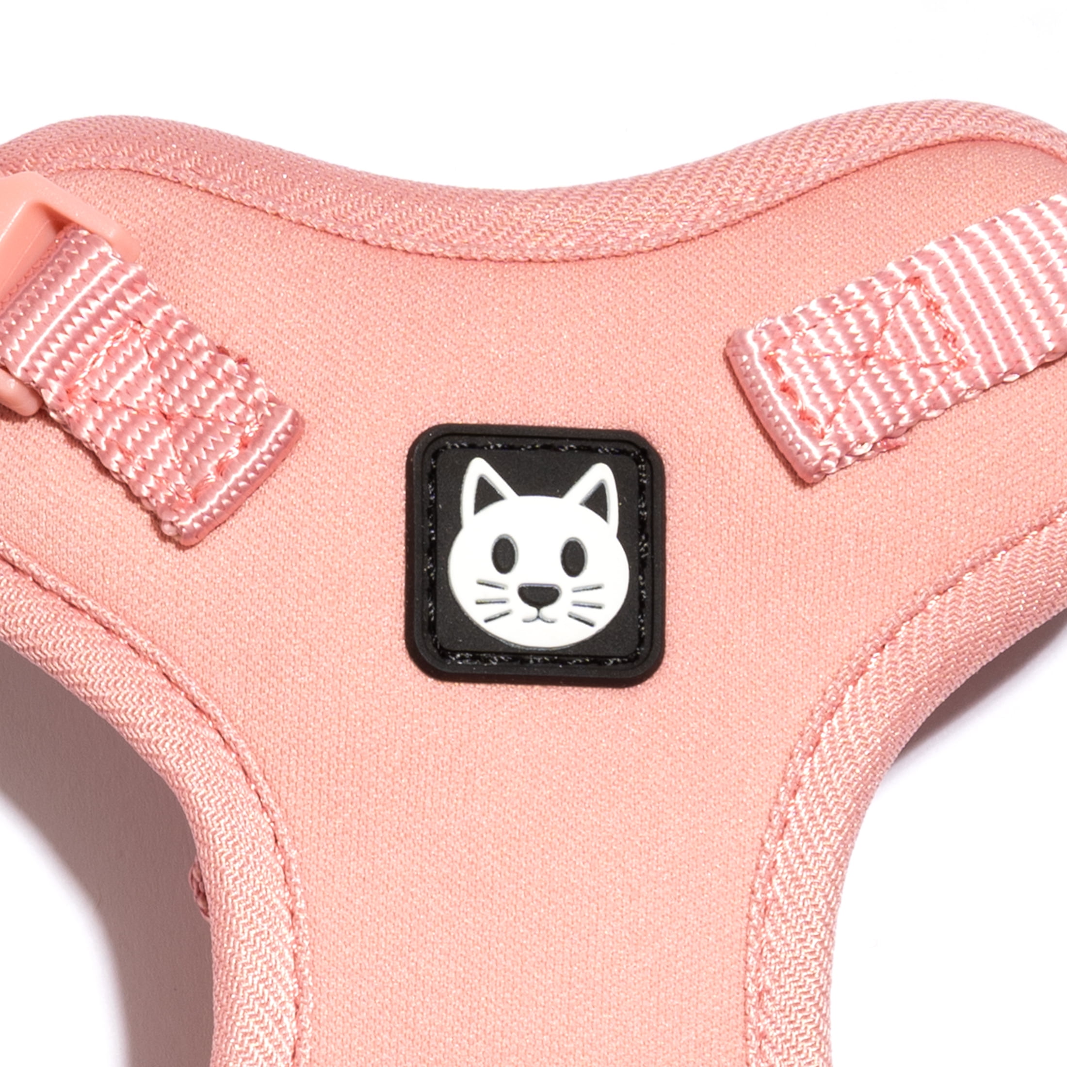Vibrant Life Solid Blush Cat Harness and Leash Set, One Size Fits Most