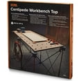 thumbnail image 6 of Bora Centipede Workbench Table Top For Bora Centipede Work Stand Saw Horses - 24" x 48" - Includes Wood Top with 3/4" Dog Holes + 6 Quick-Twist Lock Handles for Portable, Temporary Work Bench, CK22T, 6 of 12