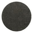 thumbnail image 3 of Unique Loom Solid Shag Collection Area Rug (7' 1" Round Graphite Gray), 3 of 7