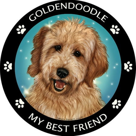 Goldendoodle My Best Friend Magnet
