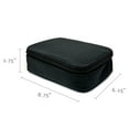 thumbnail image 2 of Wrapables Large Capacity 72 Slot Pencil Case for Colored Pencils, Stationery Pouch, Black, 2 of 7