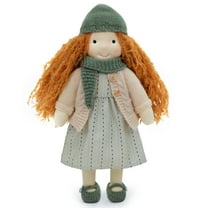 BlissfulPixie Handmade Anniversary Gift for Wife Waldorf Collect Rag Doll Birthday Gift with Exquisite Box