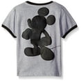 thumbnail image 2 of Disney Boys' Toddler Boys' Mickey Mouse All-Over Print Short Sleeve Tee, Red, 2 of 2
