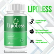 LipoLess Advanced Formula Pills Supporting Energy and Healthy Lifestyle Lipo Less 180 Capsules