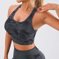 thumbnail image 3 of Endives Sports Bras for Women High Impact Support Tie Dye Print Yoga Tank Top With In Bra Sculpting Outerwear for Running Workout Fitness Sports, 3 of 3