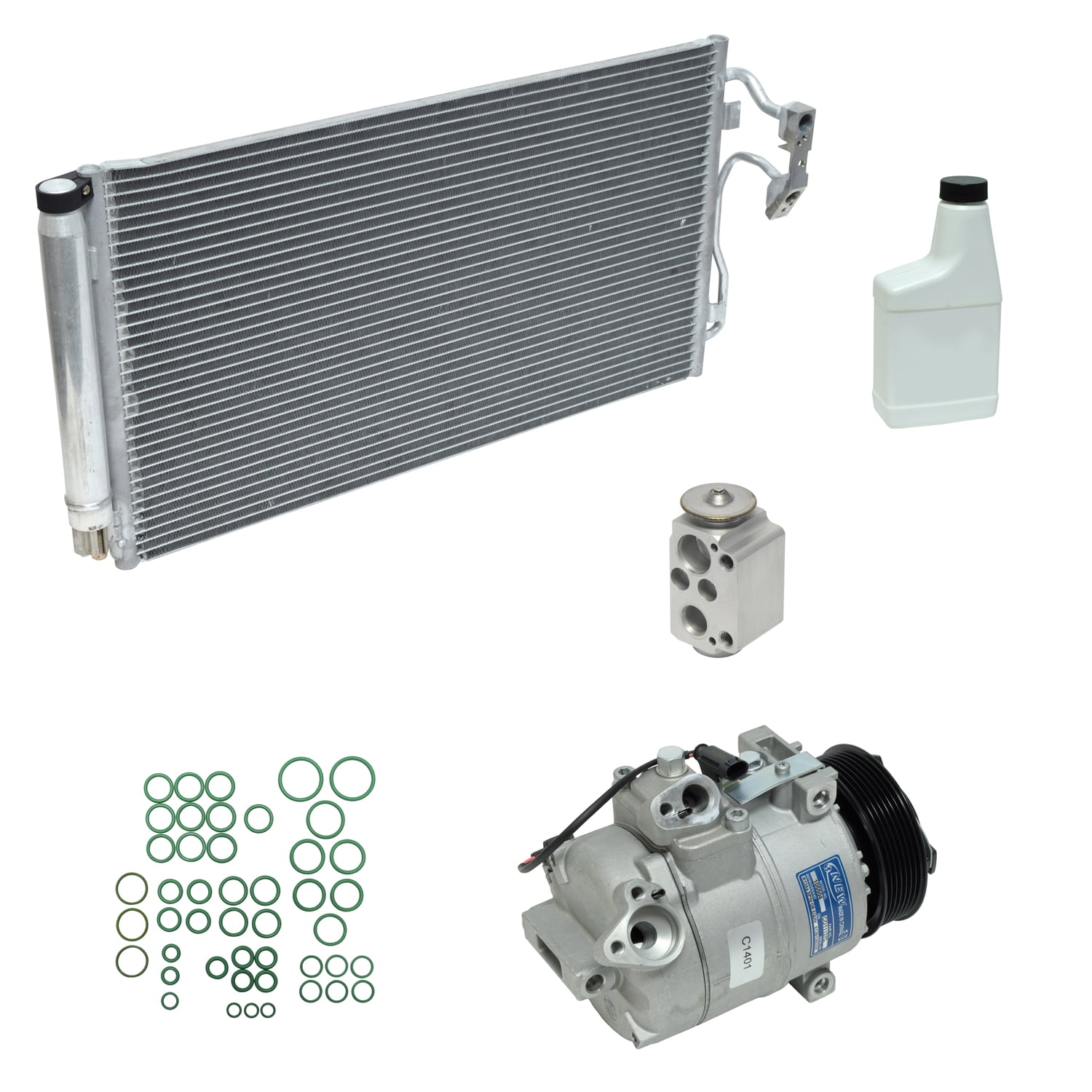 Universal Air Conditioner KT 4741 A/C Compressor/Component Kit Universal Air Conditioner KT 4741 A/C Compressor/Component Kit