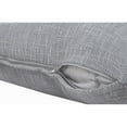thumbnail image 3 of Ox Bay Soft Solid Tassel Cotton Throw Pillow, Gray, 20 in. Square, Count per Pack 1, 3 of 8