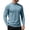 Sky Blue, variant on Mens Base Layer Thermal Underwear Shirts Long Sleeve Mock Neck Shirts