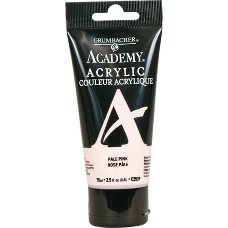 UPC: 0014173376060 | Grumbacher Academy Acrylic  75ml Tube  Pale Pink
