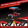 thumbnail image 3 of EDTara 1100 Lbs Motorcycle Jack and Bike Stand, Adjustable From 4.7 To 15.4 Inches, Wide Platform With Safety Pin for Various Motorcycles, 3 of 6