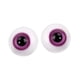 thumbnail image 3 of 2 ojos móviles grandes para muñecas (6 mm) para manualidades y manualidades. Estilo B-Púrpura, 3 of 5
