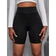 thumbnail image 4 of Short Licra Biker Casual Deportivo Cintura Alta Mujer Negro, 4 of 6