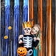 thumbnail image 5 of Paquete de decoraciones de fondo de fiesta de cortina de flecos para Halloween Fiesta de Acción de Gracias Decoraciones de fiesta de cosecha de otoño Ormromra CPB-SSW281-1, 5 of 5