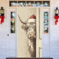 thumbnail image 4 of Decorative Tapestry Holiday Party Door Curtain Sign for Events and Celebrations, 4 of 5