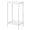 White, variant on Tall Side Table, Telephone End Table, Small Tall Nightstand,Small Entryway Table, Adjustable Mesh Shelf
