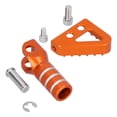 thumbnail image 2 of Rear Brake Pedal, Anti Rust Rear Brake Step Plate Motorcycle Accessory Fine Workmanship CNC Technology  For 690 SMC 2008-2009 Motorcycle, 2 of 8