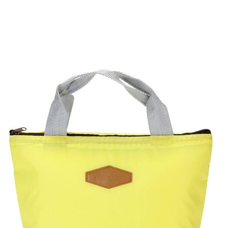 Ar Christmas Lunch Waterproof Portable Picnic Insulated Food Storage Box Tote Lunch Bag YE ()