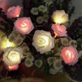 thumbnail image 5 of Dream Lifestyle DIY Rose Flower String Lights,1.5M LED Romantic String Lights Bright Warm Flower Rose Lamp Fairy Light for Valentine's Day Wedding Gardens Party Christmas Decoration(5 Styles), 5 of 8