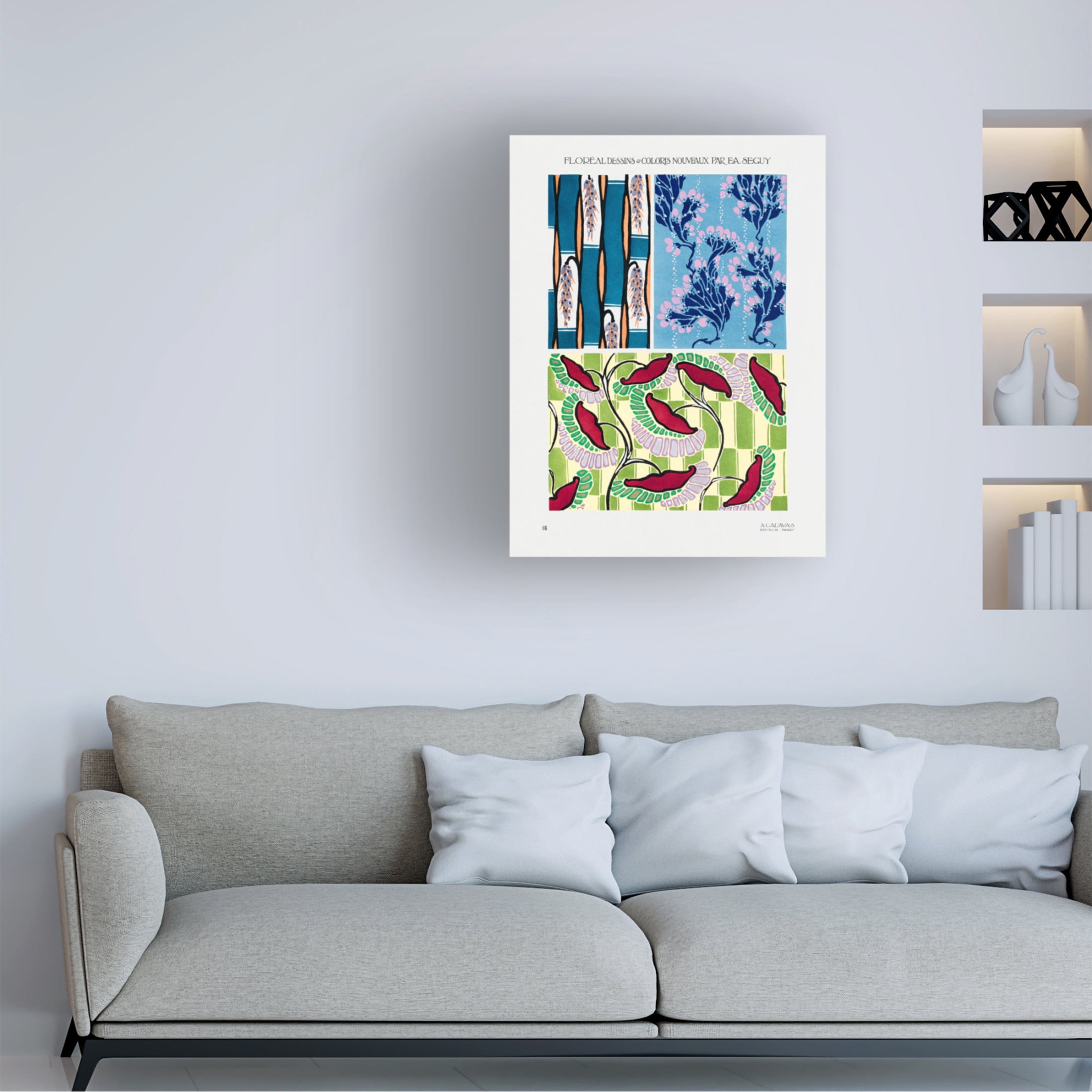 Trademark Fine Art Pictufy Pattern 016 Canvas Wall Art