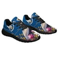 thumbnail image 6 of Louisiana Stte Brown Pelican Bird and Magnolia Flower Shoes Sneakers Black Size 5, 6 of 7