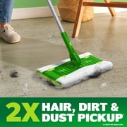 Swiffer Sweeper Pet Heavy Duty Dry Multi-Surface Cloth Refills for Floor Cleaning, Febreze, 32 Count