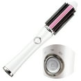 thumbnail image 1 of Rabais Aujourd'hui Naittoop Brosse à Friser Sans Fil Rechargeable Portable Chauffante Brosse Ronde de Voyage Fer à Friser Mini Brosse à Friser pour Coiffure, 1 of 5