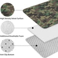 thumbnail image 5 of Blue Camo Wavy Shapes Pattern Bathroom Rugs Sets 3 Piece,Toilet Cover Set,Absorbent Non Slip Bathroom Mats Sets with U-Shaped Contour Rug Toilet Rug Set, 5 of 5