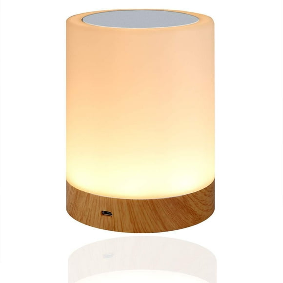 LED colorful night light bedside lamp table lamp touch pat atmosphere light