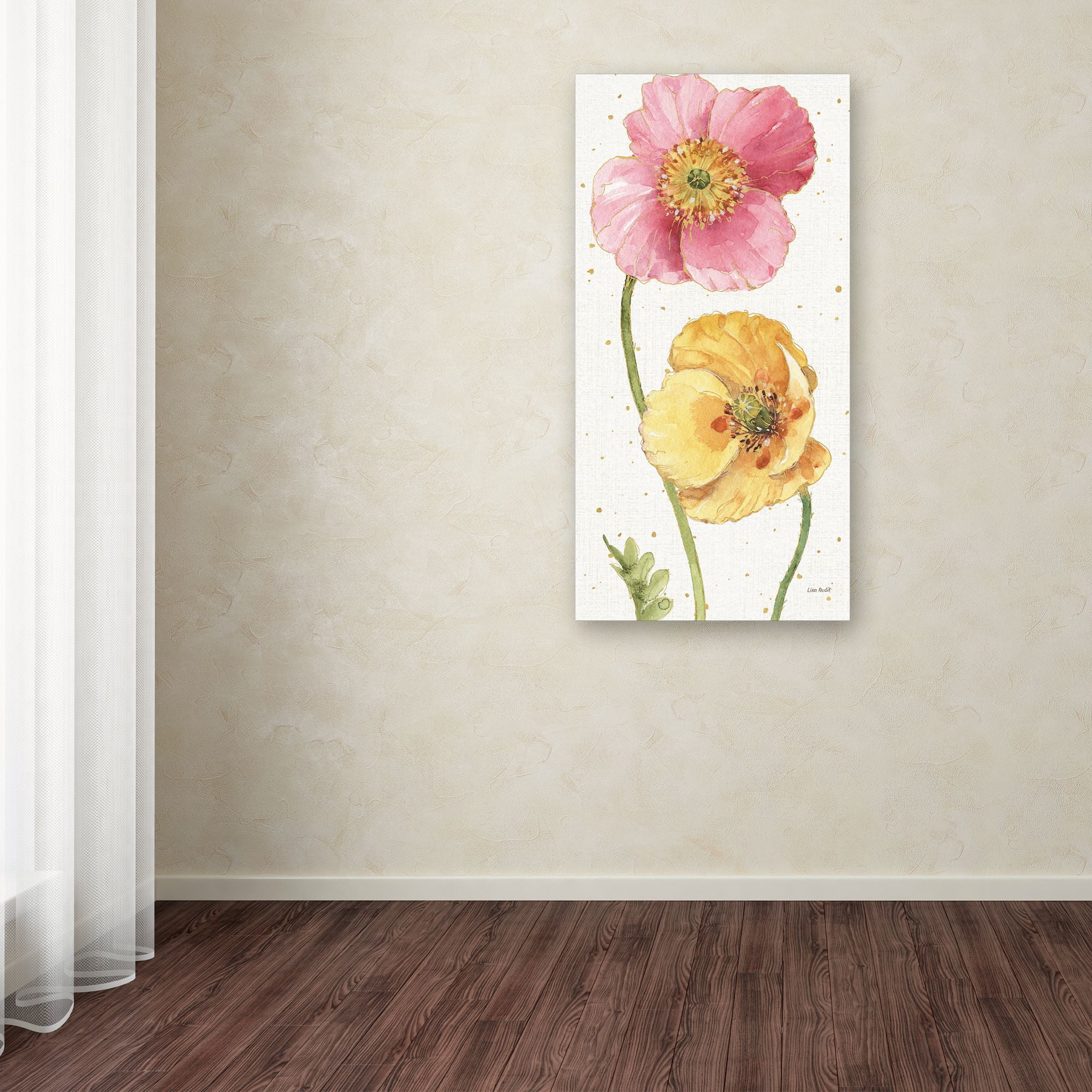 Trademark Fine Art 'Spring Softies IV' Canvas Art by Lisa Audit