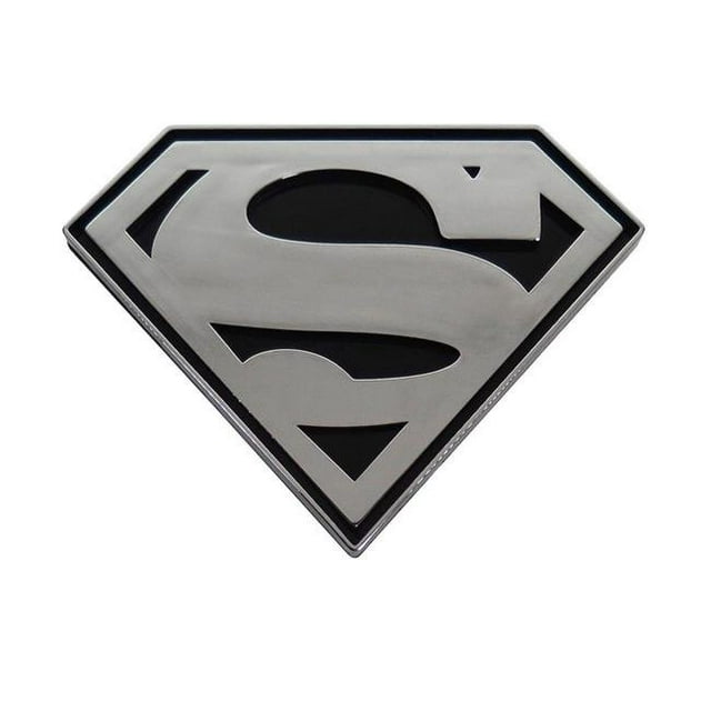 Chrome & Black Symbol Car Emblem Stickers