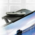 thumbnail image 3 of Vensio -13 Inch TV Top Shelf Mount for Computer Monitors and Flat Screens, Adjustable Screen Shelf for Streaming Devices Routers and Speakers, Non-Slip Organizer Black, 3 of 8