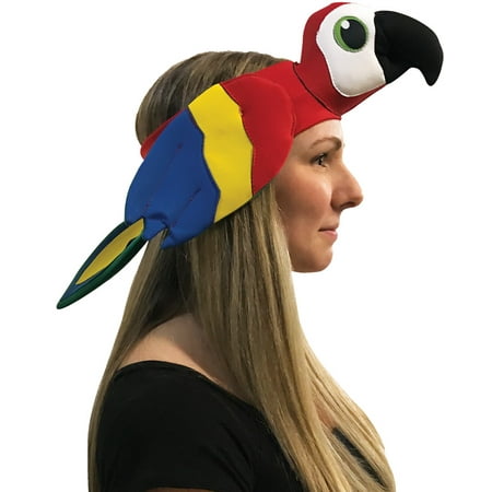 Parrot Headband Adult Halloween Accessory