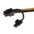 thumbnail image 3 of 2pcs 8 pines a Doble Cable de Alimentación de 8 pines Computadora CPU PCI Tarjeta gráfica , 20 m de Hugo Tarjeta de CPU a PCIe Cable de la tarjeta gráfica, 3 of 10