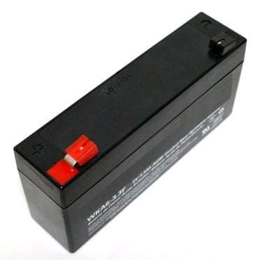 AJC 6V 5Ah Sealed Lead Acid Battery Replacement For Werker WKA6-5F With F1 Terminals