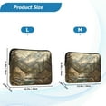 thumbnail image 4 of FORMRS 13-13.3 inch Laptop Sleeve Case Soft Carrying Quilted Computer Bag Cover, Snow Mountains, 4 of 7