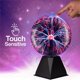 thumbnail image 3 of Lámpara de bola de Plasma mágica de 3/4/5/6 pulgadas, luz LED nocturna de atmósfera, control de sonido táctil, luz de Plasma de cristal, decoración de dormitorio, regalos para niños, 3 of 4