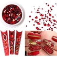 thumbnail image 3 of Diamantes de imitación para decoración de uñas de colores mezclados, diamantes de imitación de cristal para gemas de cristales de diseño de uñas, 3 of 6